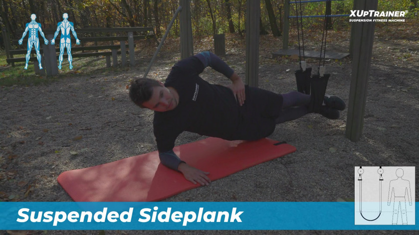 XUP Side core workout - exercise for core muscles